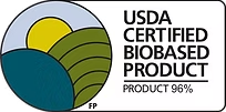 A picture of the usda certified biobased product logo.