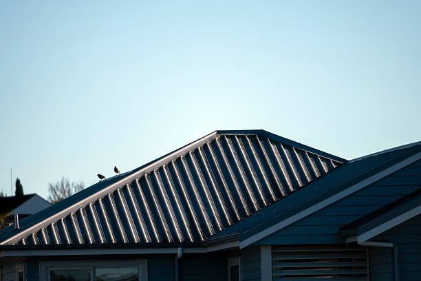 Brand new house rooftop